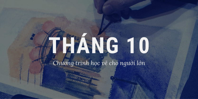 lịch học vẽ cơ bản cho người lớn
