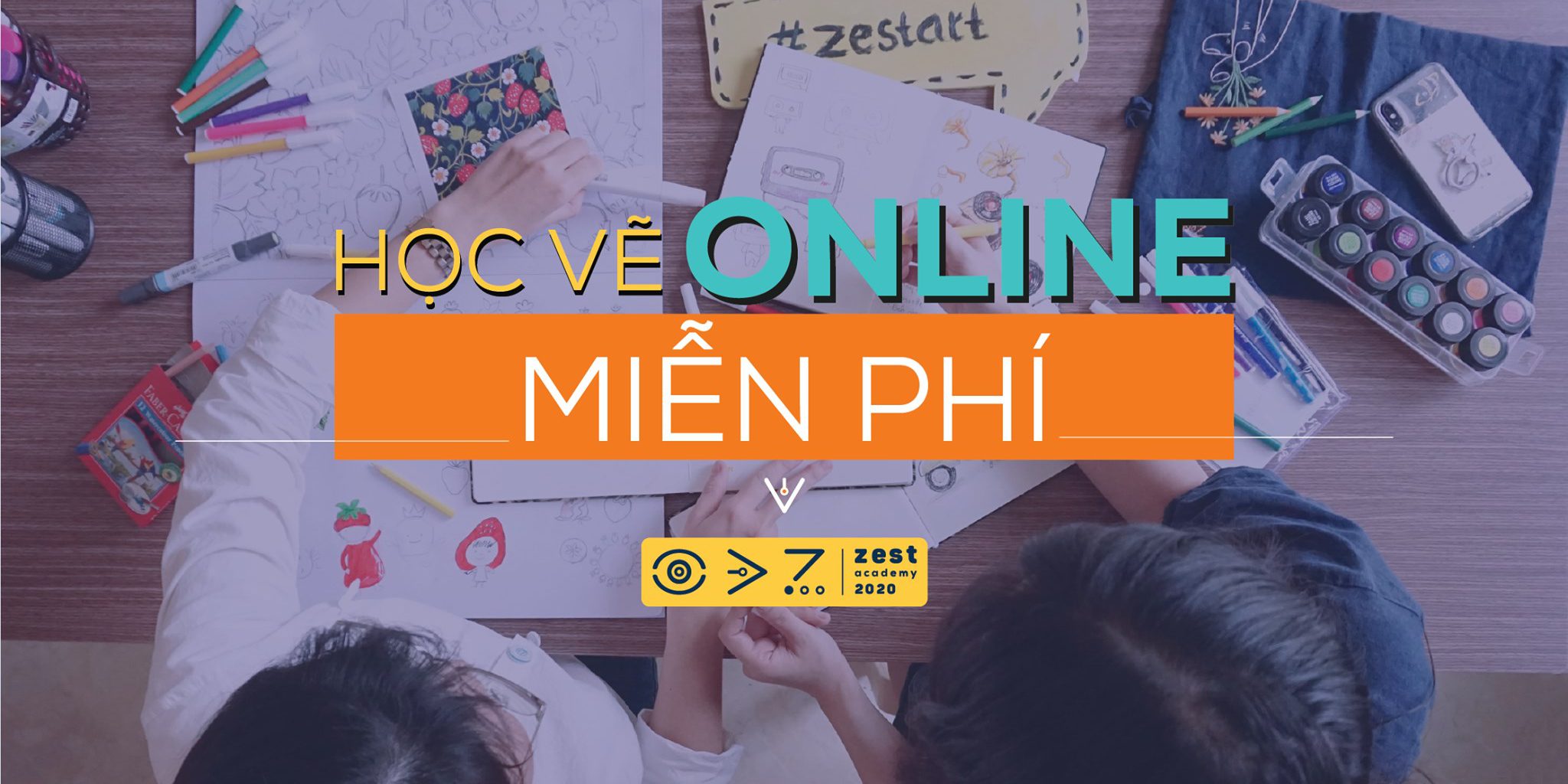 khoa-hoc-ve-online-mien-phi-zest Khoá học vẽ online miễn phí zest art