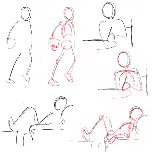 Phương pháp vẽ dáng người đơn giản: Nguyên tắc và các tỷ lệ cơ bản của cơ  thể - Zest Art