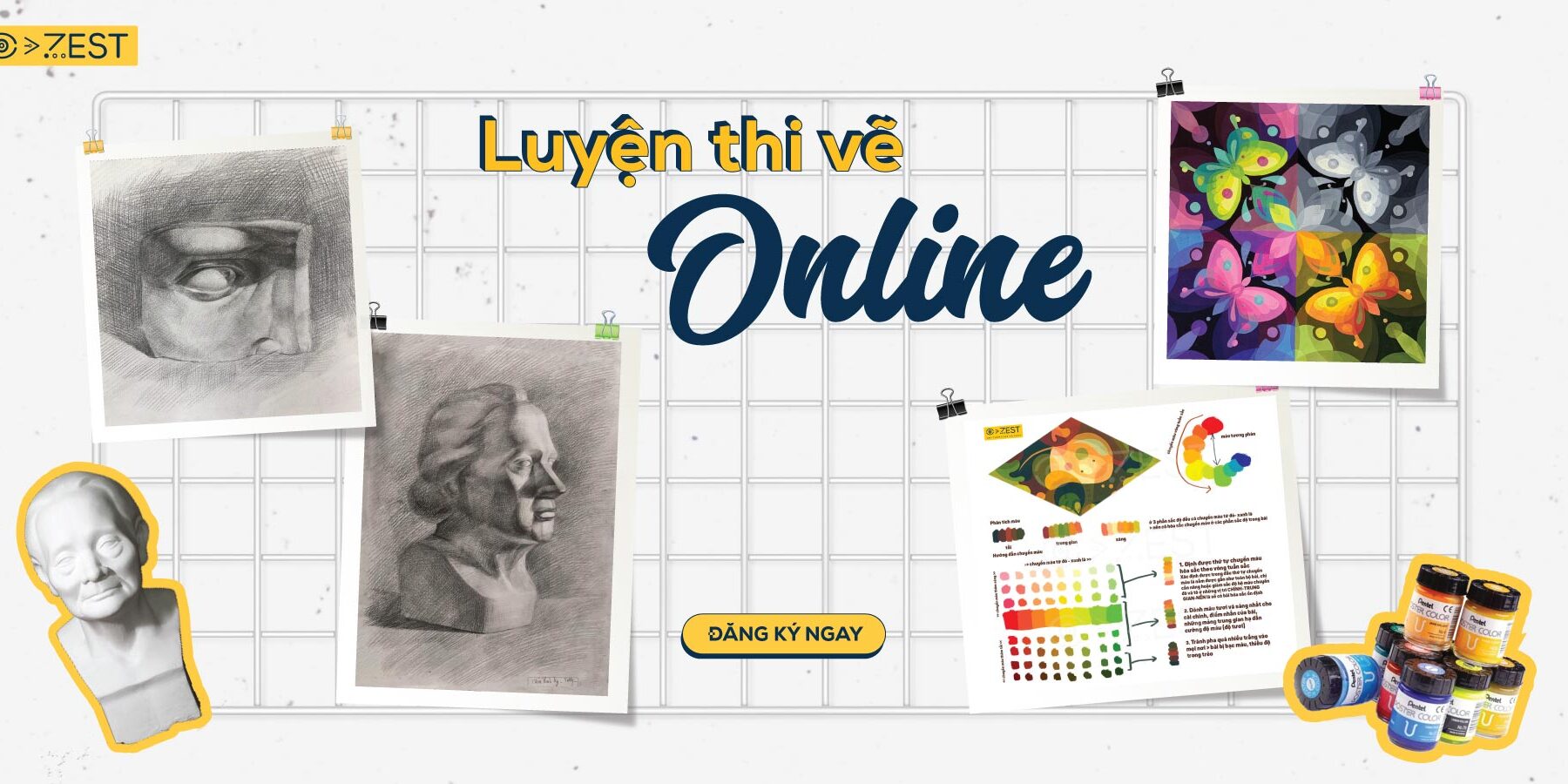 Luyện thi vẽ online