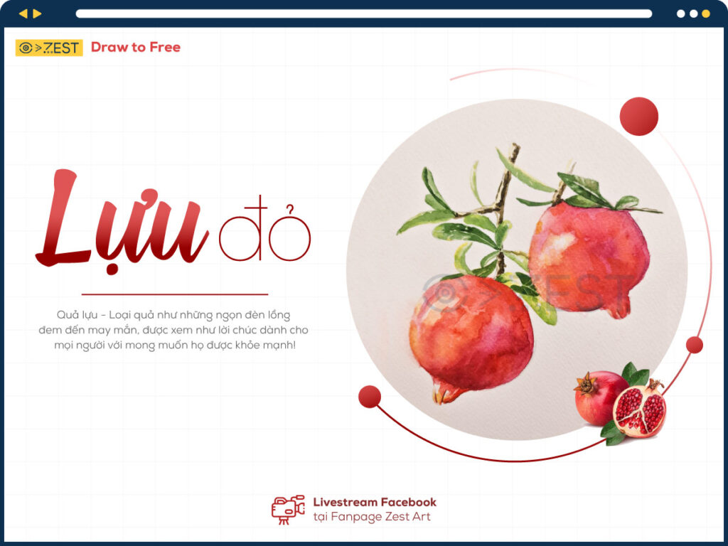 Cách vẽ quả lựu đơn giản  Hướng dẫn vẽ quả lựu bằng bút chì  How to draw  pomegranate fruit  YouTube