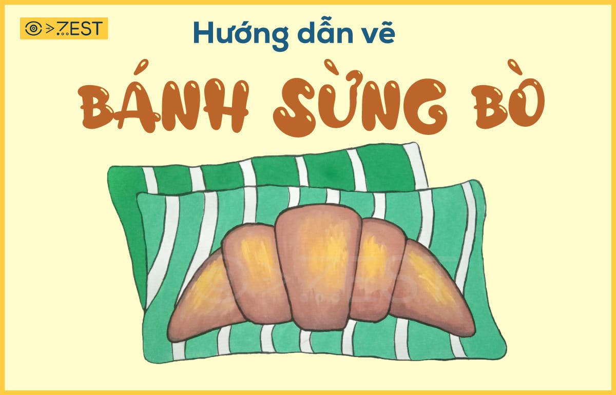 Huong-dan-be-ve-banh-sung-bo-don-gian-zest-art (2) Hướng dẫn bé vẽ "bánh sừng bò" đơn giản