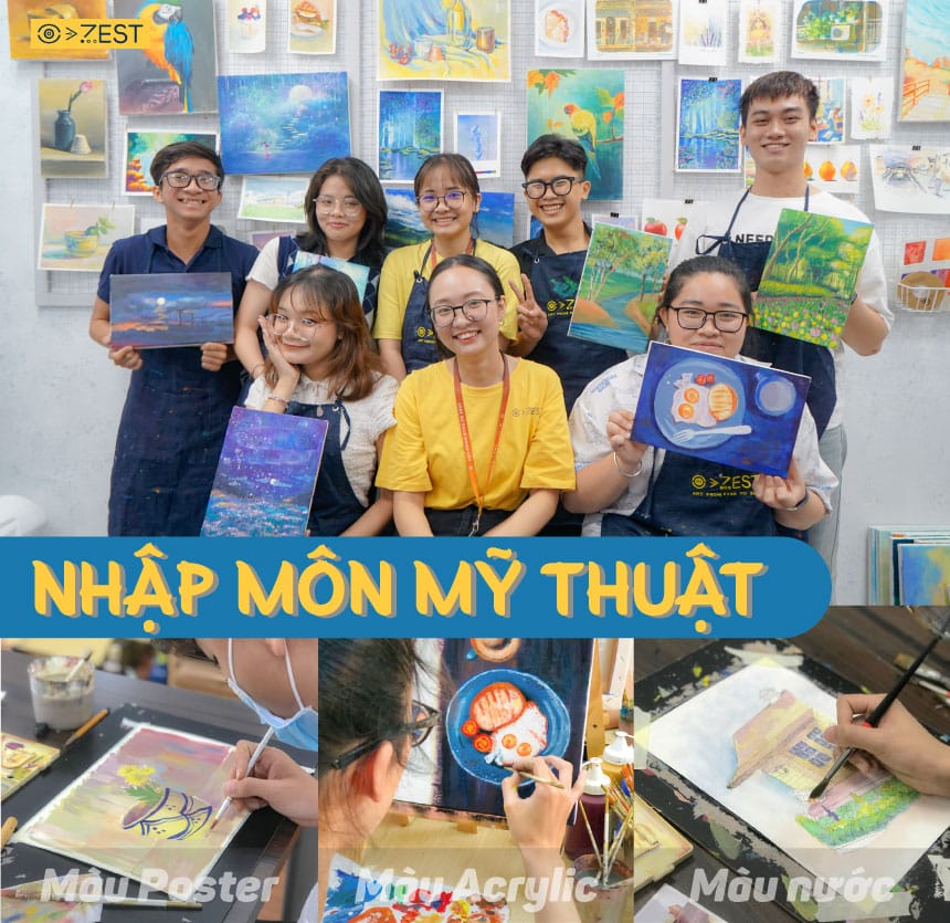 hoc-ve-mau-nuoc-co-ban-o-tphcm Lớp học vẽ màu nước cơ bản dành cho người lớn ở tphcm